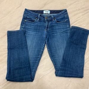 PAIGE Skyline Ankle Peg - well loved Size 25